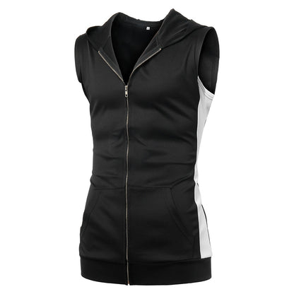 Felpa Uomo con Zip Bodybuilding – Hoodie Palestra Slim Fit