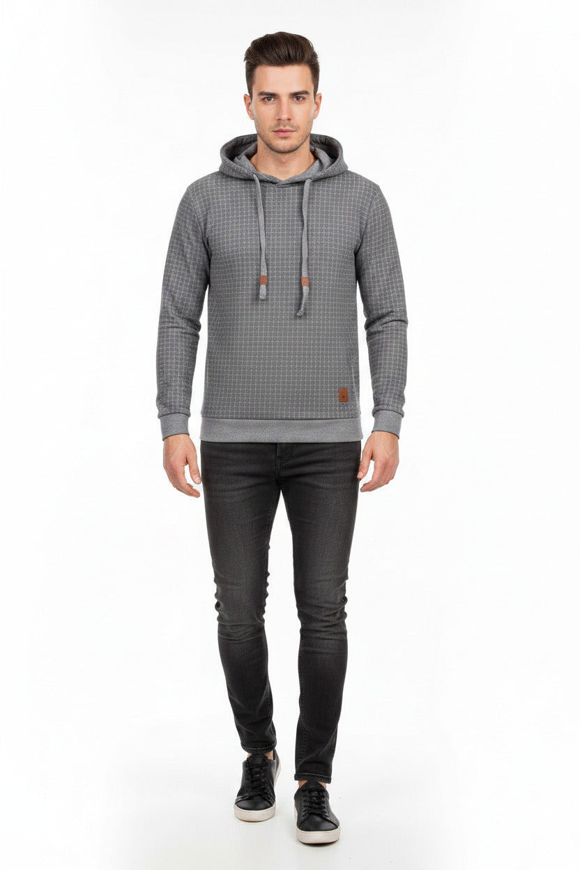 Felpa Uomo con Cappuccio Sportiva: Stile Streetwear e Comfort Totale
