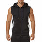 Men's Zip-Up Bodybuilding Hoodie – Slim Fit Gym Hoodie