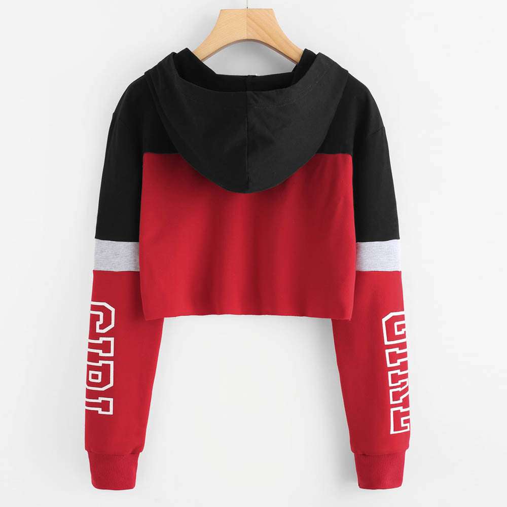 Felpa Donna Girocollo con Cappuccio – Comoda e Casual