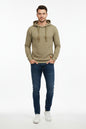 Men's Hooded Sporty Sweatshirt: Streetwear Style and Total Comfort