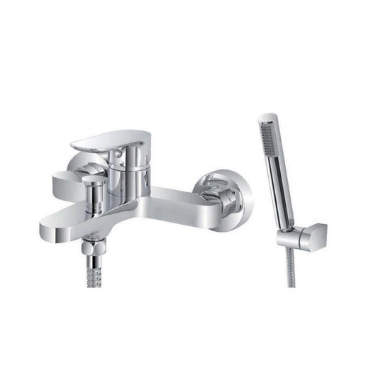 Ferdiras Miscelatore monocomando  esterno  per vasca con duplex serie kreo