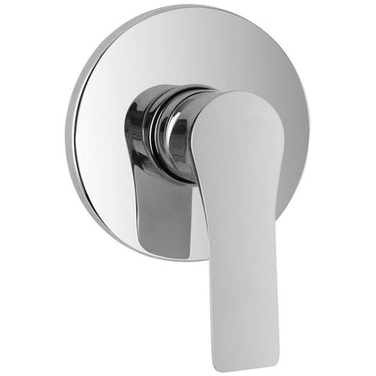 feridras - Rubinetteria flat  miscelatore a incasso per doccia design squadrato
