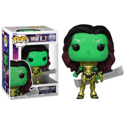 Funko Pop! Marvel What If...? – (873) Gamora mit Thanos-Klinge Vinyl-Figur