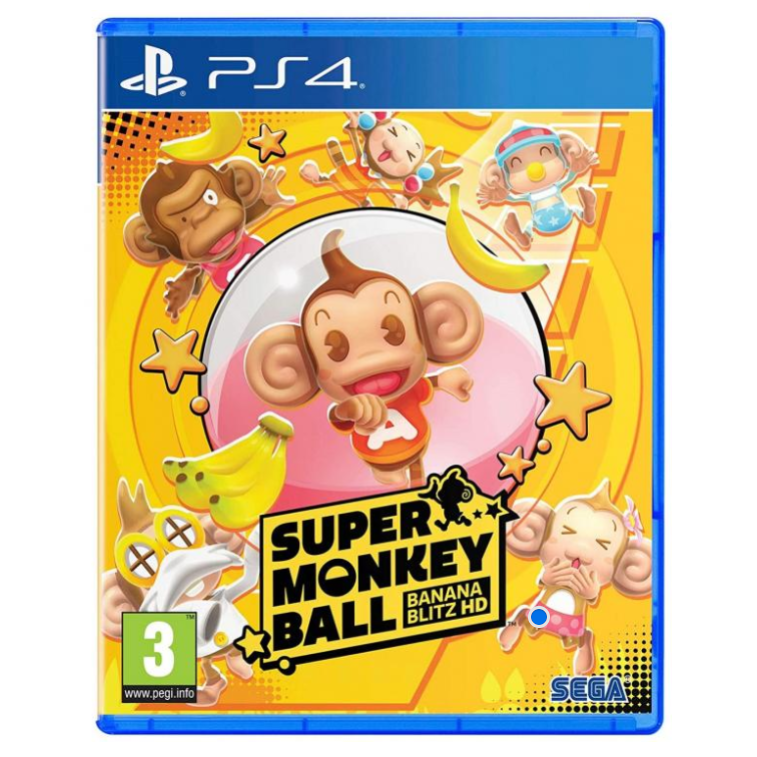 Super Monkey Ball Banana Blitz HD PS4 Spiel Italienisch Playstation 4 Ape Escape