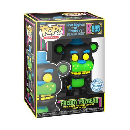 Funko Pop! Games - Five Nights At Freddy's Blacklight - (955) Freddy Fazbear FNAF