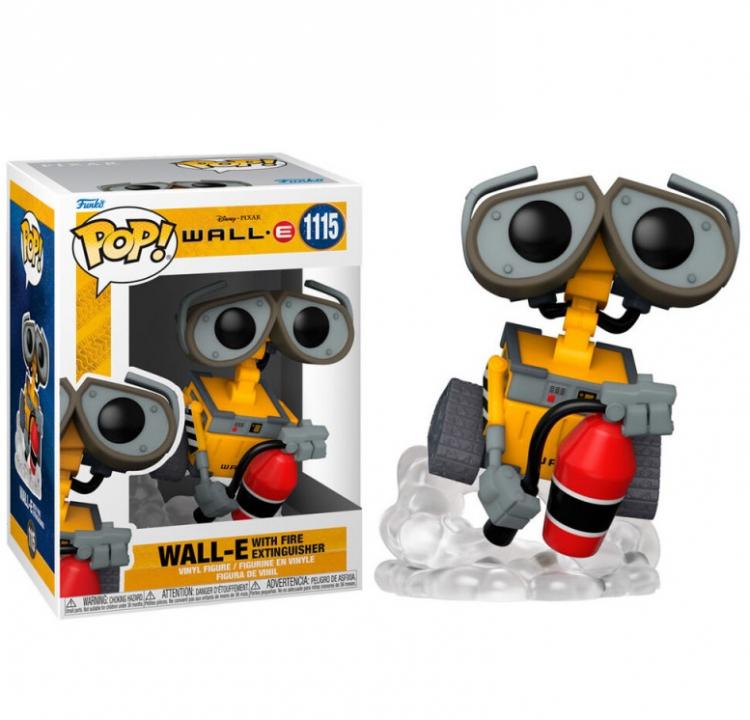 Funko Pop! Disney Pixar Wall-E – (1115) Wall-E mit Feuerlöscher