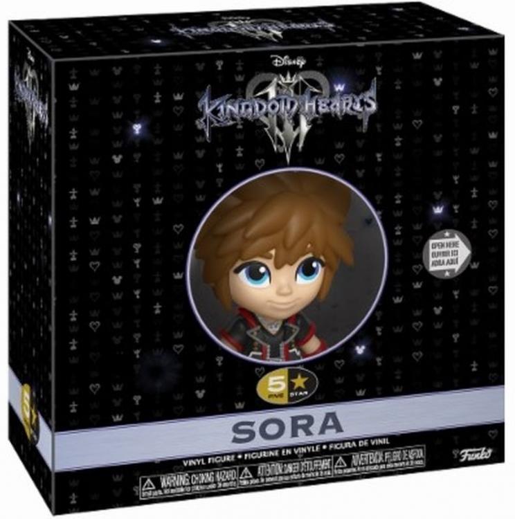 Funko 5 Star: Kingdom Hearts Iii Sora Vinyl Action Figure Statuetta Collezione