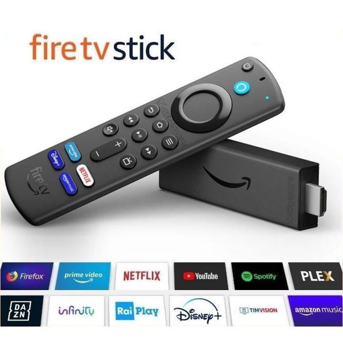 Amazon Fire Tv Stick Full Hd (Wi-Fi 5) Telecomando Vocale Alexa Android Dolby Vision