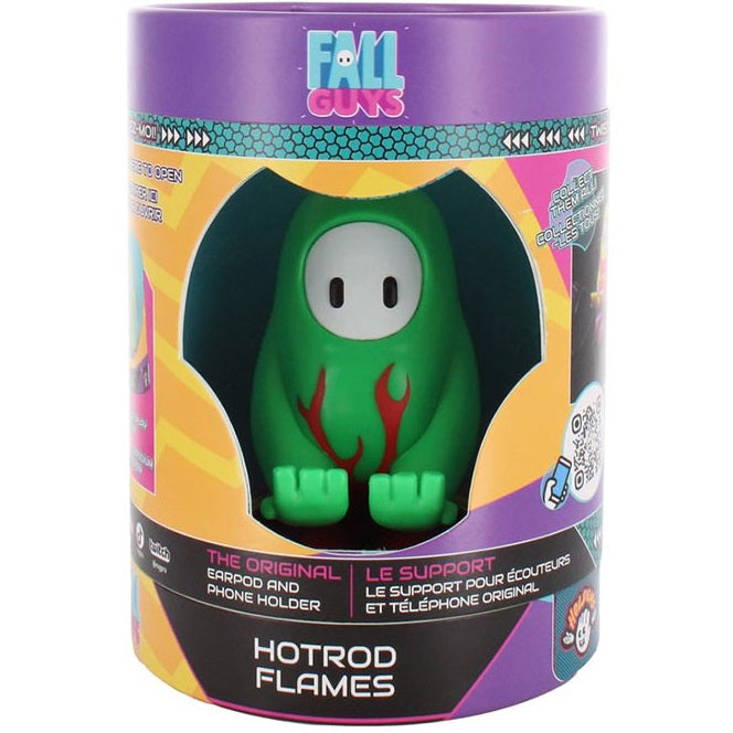 Cable Guys - Fall Guys (Hotrod Flames) Figur Ständer Smartphone & Controller Ladestation