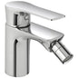 Feridras Flat Chrome Bidet Mixer - For Click-Clack Waste