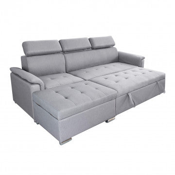 Divano componibile design moderno con chaise longue