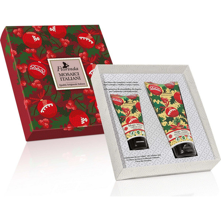 Florinda Mosaici Italiani Magic Winter Crema Mani 75 ml + Doccia Shampoo 200 ml