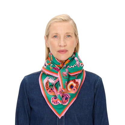 Foulard Quadrato Botanique