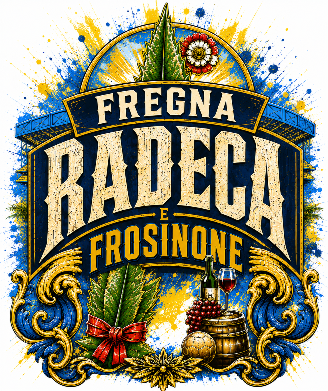 Fregna • Radeca e Frosinone – T-Shirt Streetwear | GALESPORT