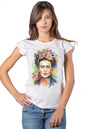 Frida Kahlo Women's Organic T-shirt - 100% Organic Cotton Made in Italy