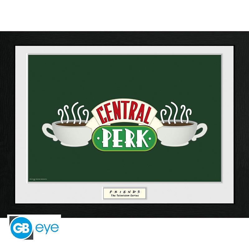 Abystyle: FRIENDS (Central Perk) Gerahmtes Poster Bild Kunstdruck Rahmen 30x40