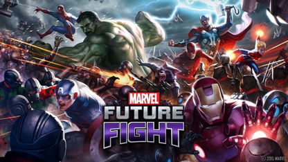 Pyramid – Marvel Frame 3D Future Fight (Heroes Assault Avengers) Bilderrahmen Poster