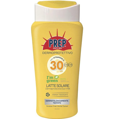 Prep - Dermoprotektive Sonnenmilch LSF30 UVA-UVB Sonnenschutz 200 ml