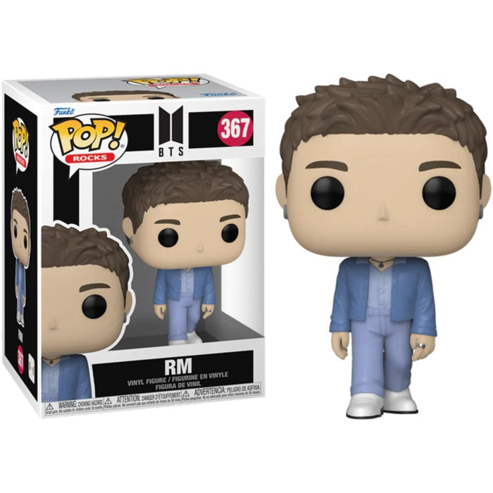 Funko Pop! Rocks BTS Serie 4 – (367) RM Proof Vinyl Figur Boyband 9cm Gruppe