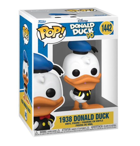 Funko Pop! Disney Donald Duck 90th - (1442) 1938 Donald Duck Figur Donald Duck