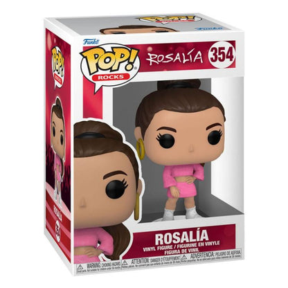 Funko Pop! Rocks – (354) Rosalia (Malamente) Clip Figur Sängerin Spanien 9 cm