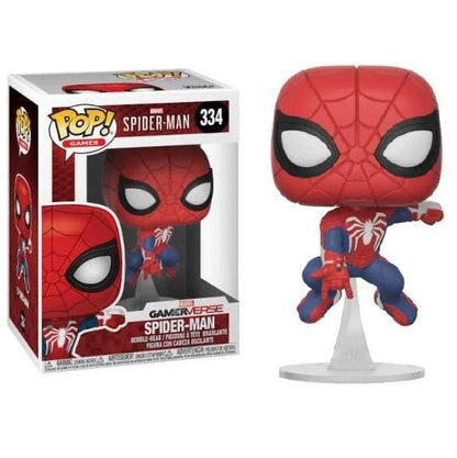 Funko Pop ! Games Marvel Spider-Man Gamereverse - (334) Spiderman Figure Ps4