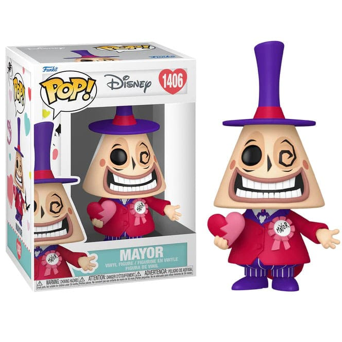 Funko Pop ! Disney Nightmare Before Christmas -(1406) Mayor S. Valentines Figure