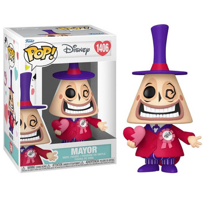 Funko Pop ! Disney Nightmare Before Christmas -(1406) Mayor S. Valentines Figure