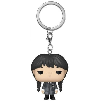 Funko Pop! Pocket Keychain – Wednesday (Wednesday Addams) Serie Schlüsselanhänger