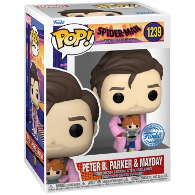 Funko Pop! Marvel - Across The Spider-Verse (1239) Peter B. Parker & Mayday 9cm