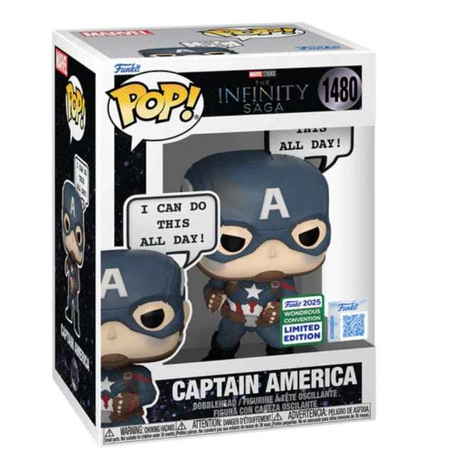 Funko Pop! Marvel - The Infinity Saga (1480) Captain America Limited Edition 9cm