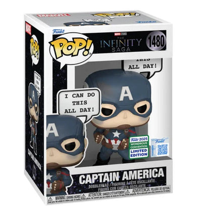 Funko Pop! Marvel - The Infinity Saga (1480) Captain America Limited Edition 9cm