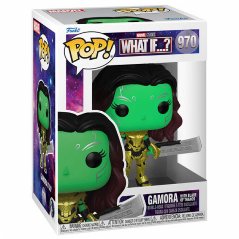 Funko Pop! Marvel What If...? – (873) Gamora mit Thanos-Klinge Vinyl-Figur