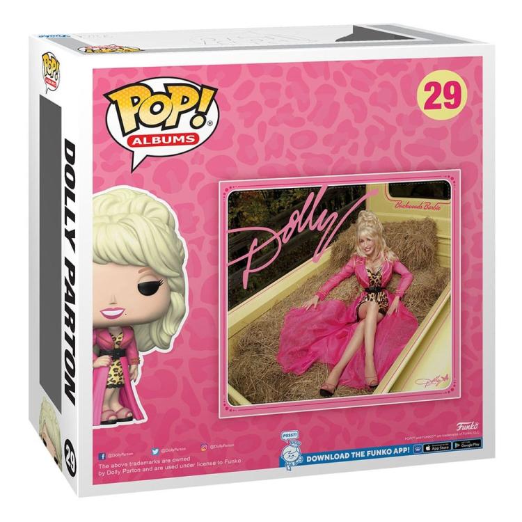 Funko Pop ! Albums Rocks - (29) Dolly Parton Backwoods Barbie Bobble Head Figure