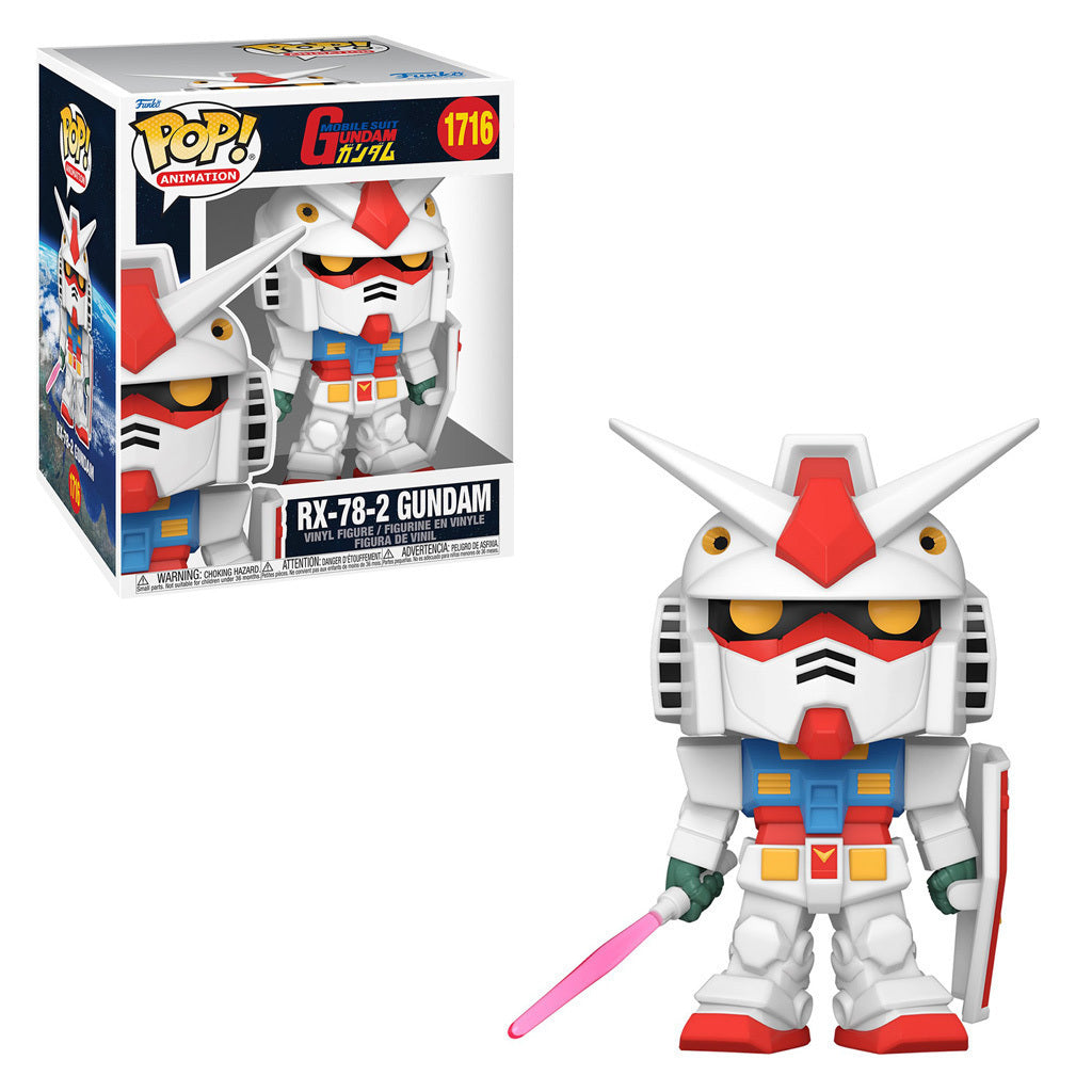Funko Pop! Animation - Mobile Suit Gundam (1716) Rx-78-2 Gundam Figur 15cm