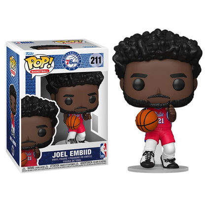 Funko Pop! NBA - Philadelphia 76ers (211) Joel Embiid Figur Sixers 9cm