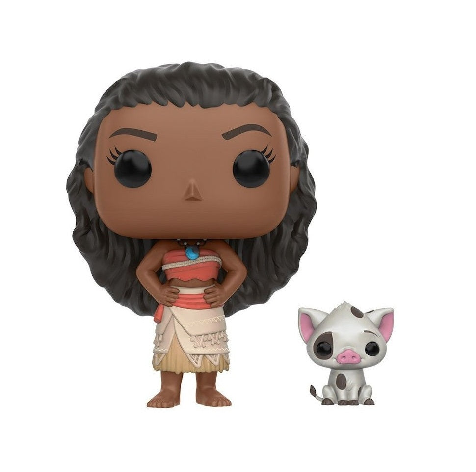 Funko Pop! Disney Moana - Oceania (213) Moana & Pua Vinyl Figur 9cm