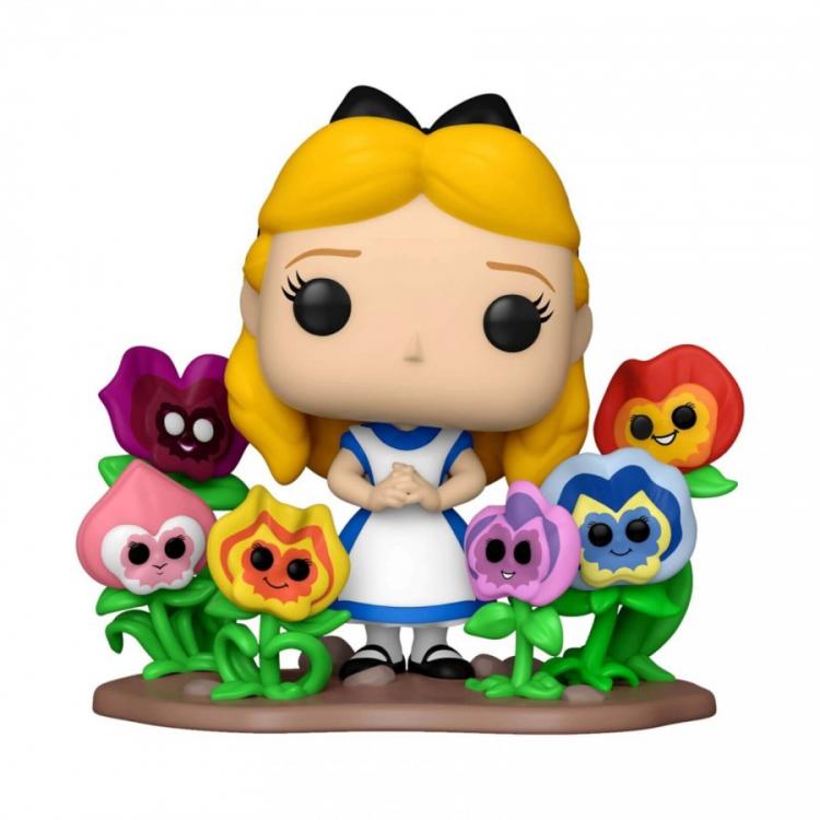Funko Pop Deluxe Alice mit Blumen 1057 - Alice im Wunderland zum 70. Jubiläum Figur 15cm