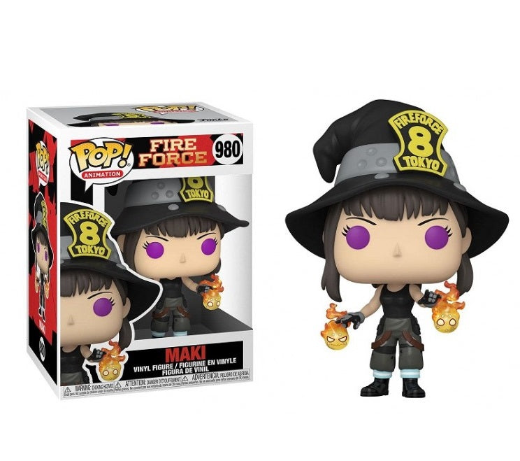 Funko Pop! Animation Fire Force Maki With Sword – (980) Vinylfigur Anime Manga