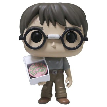Funko Pop! Geschenkset Harry Potter mit Geburtstagstorte (174) –+ Schlüssel + Mystery Mini