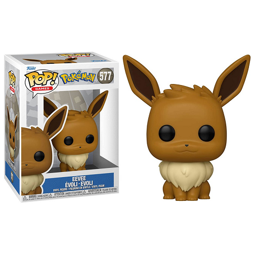 Funko Pop! Games Pokémon – Evoli (577) Vinyl Figur Evolution Evoli 9cm Neu