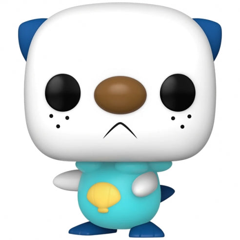 Funko Pop! Games Pokémon (886) - Oshawott Vinyl Figur 9cm Dewott Evo Wasser