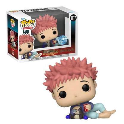 Funko Pop ! Animation Jujutsu Kaisen - (1117) Itadori W/ Tsukamoto Special 9cm
