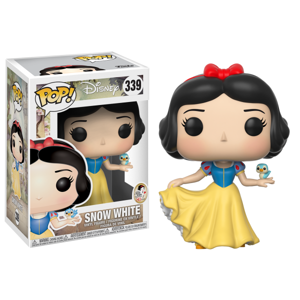 Funko Pop ! Disney Snow White- (339) Biancaneve E I 7 Nani Figure Vinyl 9Cm