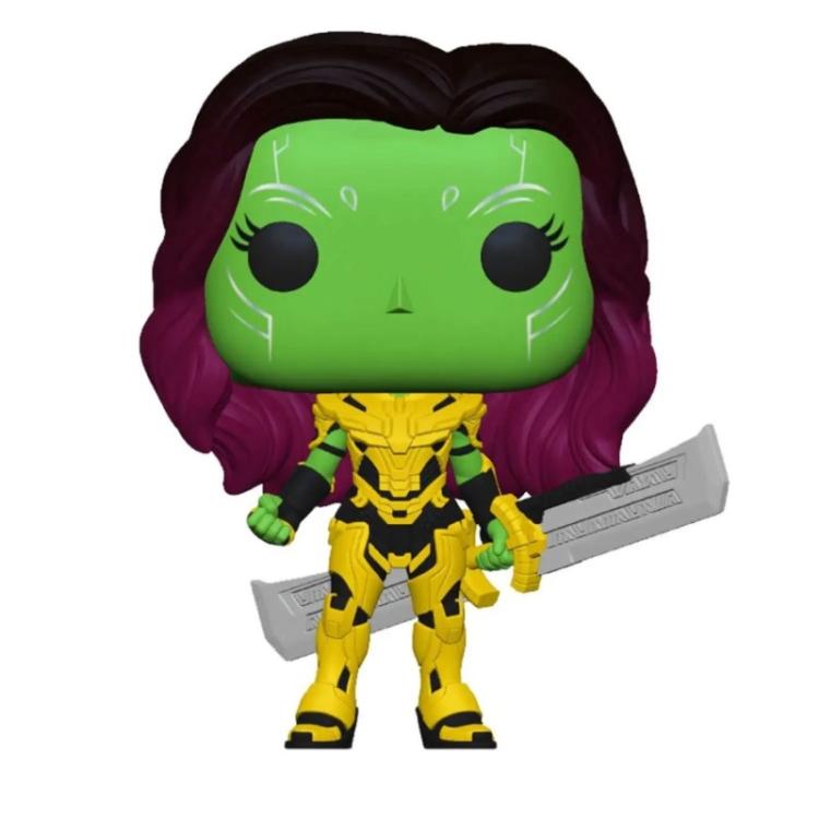 Funko Pop! Marvel What If...? – (873) Gamora mit Thanos-Klinge Vinyl-Figur