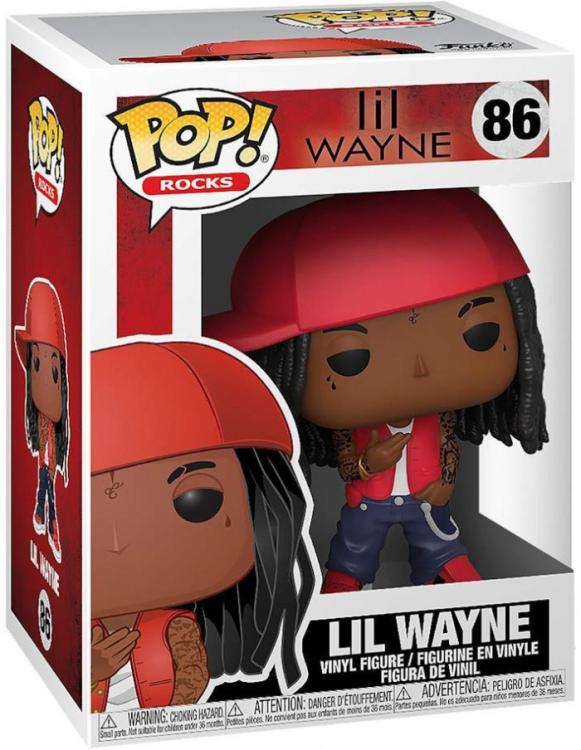 Funko Pop! Rocks – (86) Lil Wayne – Vinyl-Sammelfigur 9cm