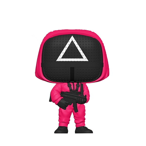 Funko Pop Movies Squid Game Masked Worker Dreieck Netflix Vinyl Figur Spiele
