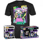 Funko Pop The Joker Wt Speaker Special Edition 403 + XL T-Shirt Vinyl Figurine