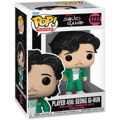 Funko Pop! Television Squid Game – (1222) Spieler 456 Seong Gi-Hun Figur 9cm